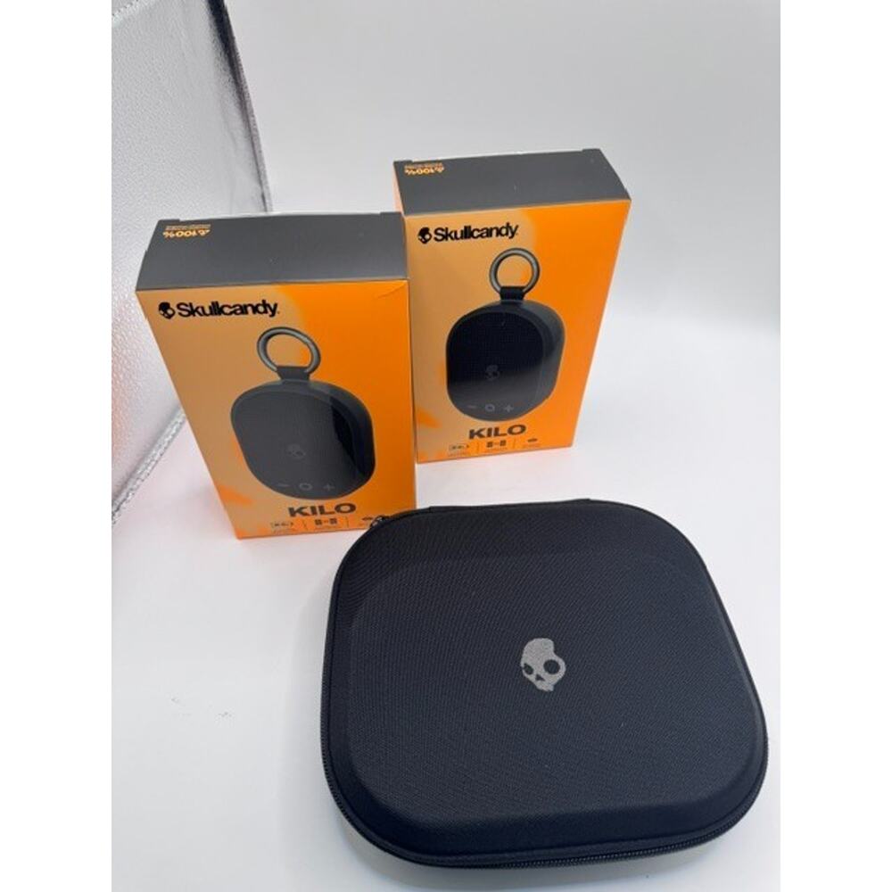 BRAND NEW Skullcandy Portable Bluetooth Speaker Kilo 2 SET Black